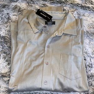 DISTINCTION Men’s 100% Cotton Button Up Shirt XL/TG